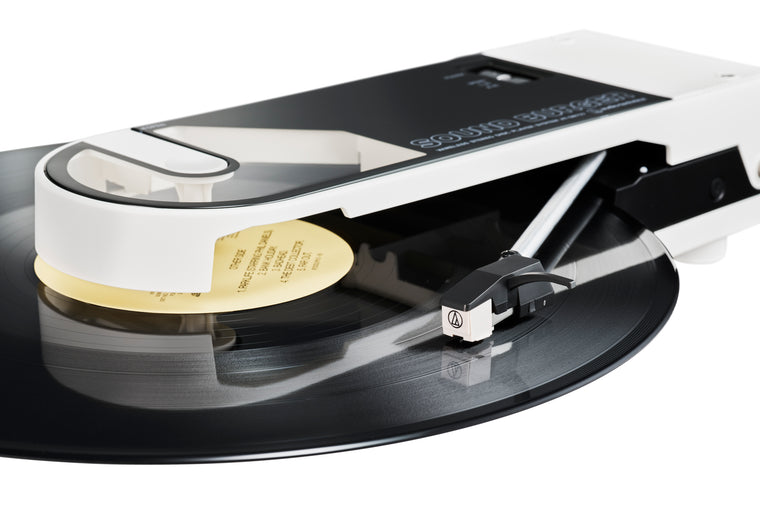 Audio-Technica / The Sound Burger  Portable Bluetooth Turntable AT-SB727 in White