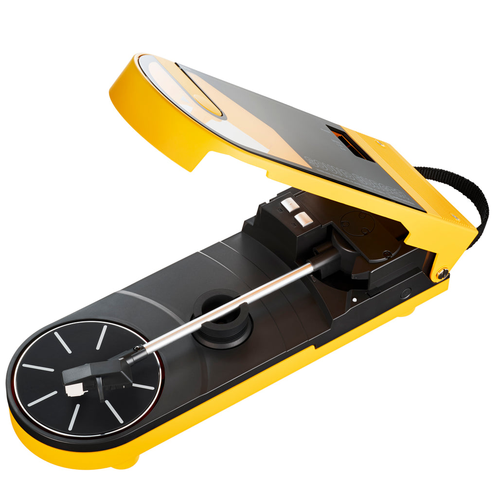 Audio-Technica / The Sound Burger  Portable Bluetooth Turntable AT-SB727 in Yellow
