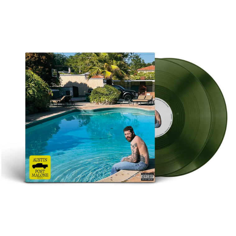 Post Malone / Austin 2xLP Forest Green Vinyl