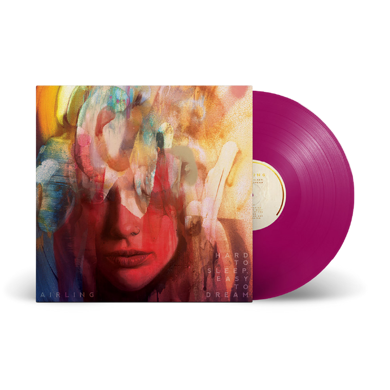 Airling / Hard to Sleep, Easy to Dream (LP | 2017) 12" Vinyl (First Pressing, Transparent Violet Vinyl)