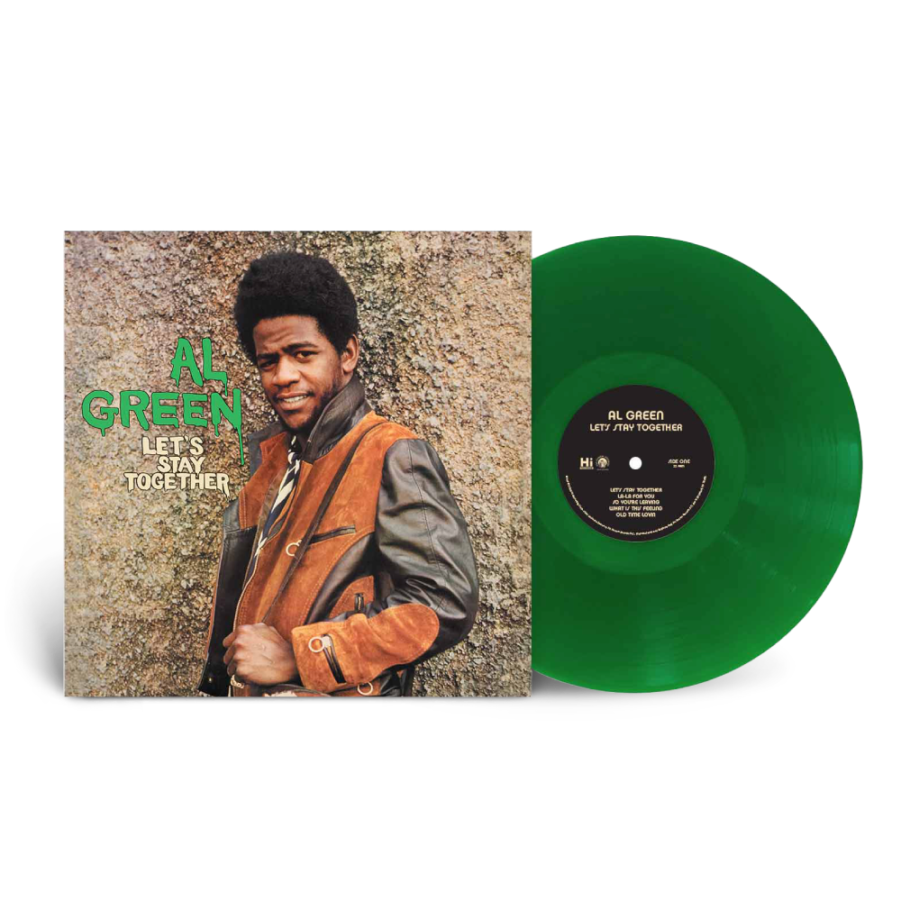 Al Green / Let's Stay Together LP Green Vinyl