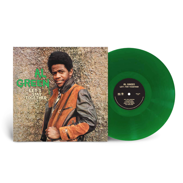Al Green / Let's Stay Together LP Green Vinyl