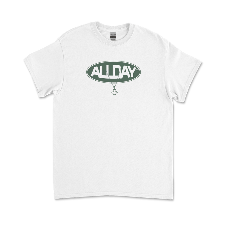 Allday / Necklace Tour Tee - White