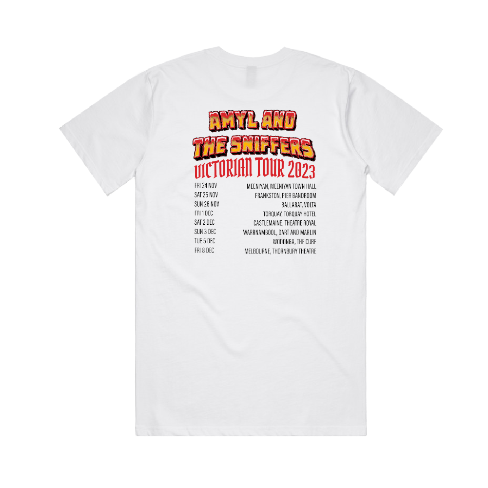 Rally Car Victorian Tour 2023 / White T-Shirt