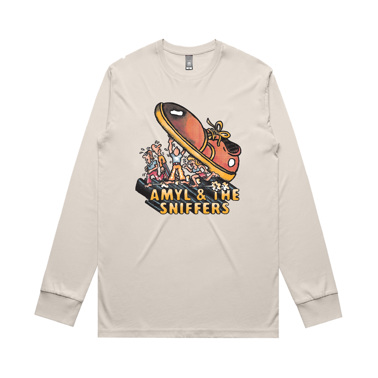 Amyl and The Sniffers / Cartoon Bone Longsleeve Tee