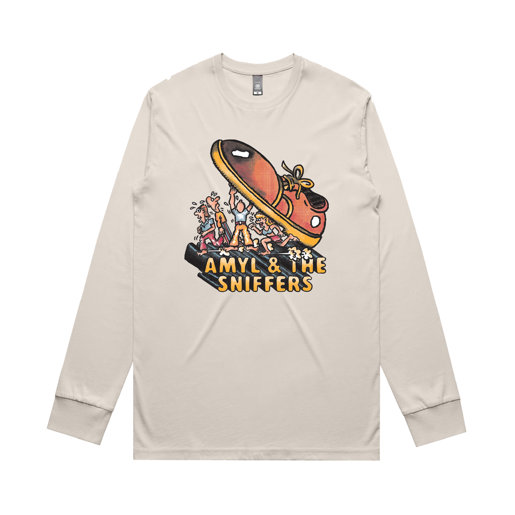 Amyl and The Sniffers / Cartoon Bone Longsleeve Tee