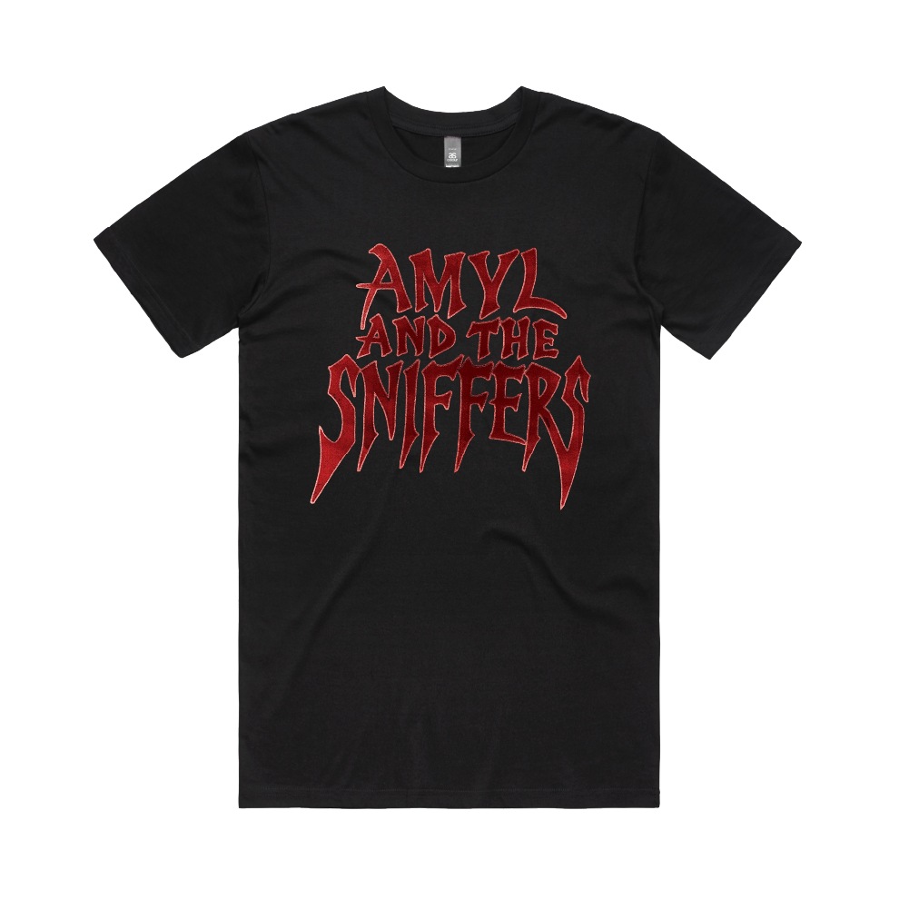 Amyl and The Sniffers / Rennie Blood Black T-Shirt