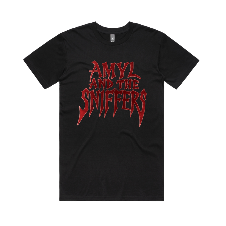 Amyl and The Sniffers / Rennie Blood Black T-Shirt