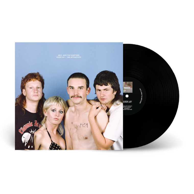 Amyl and The Sniffers 'Giddy Up/Big Attraction (10 Year Anniversary)' LP Black Vinyl