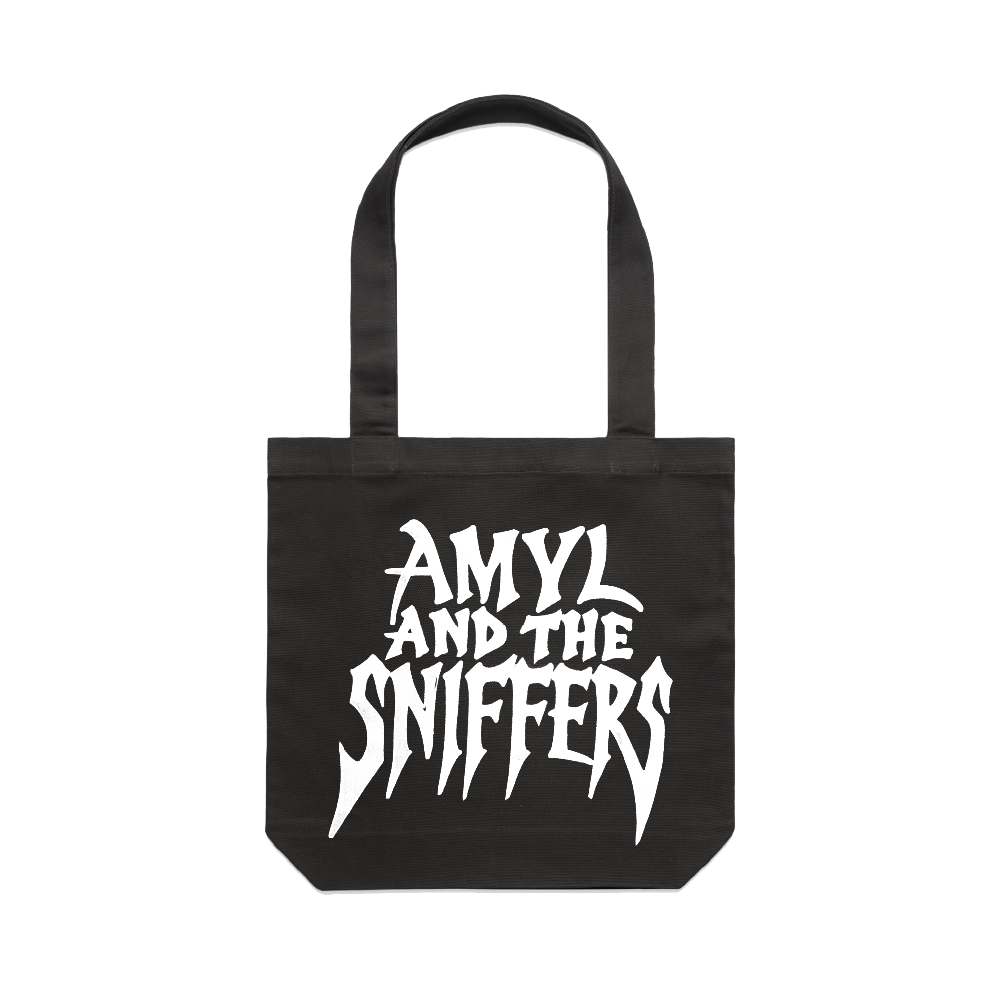 Amyl and The Sniffers / Gorgar Troll Logo White Tote