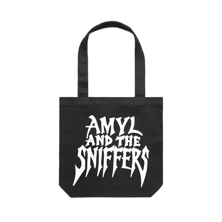 Amyl and The Sniffers / Gorgar Troll Logo White Tote