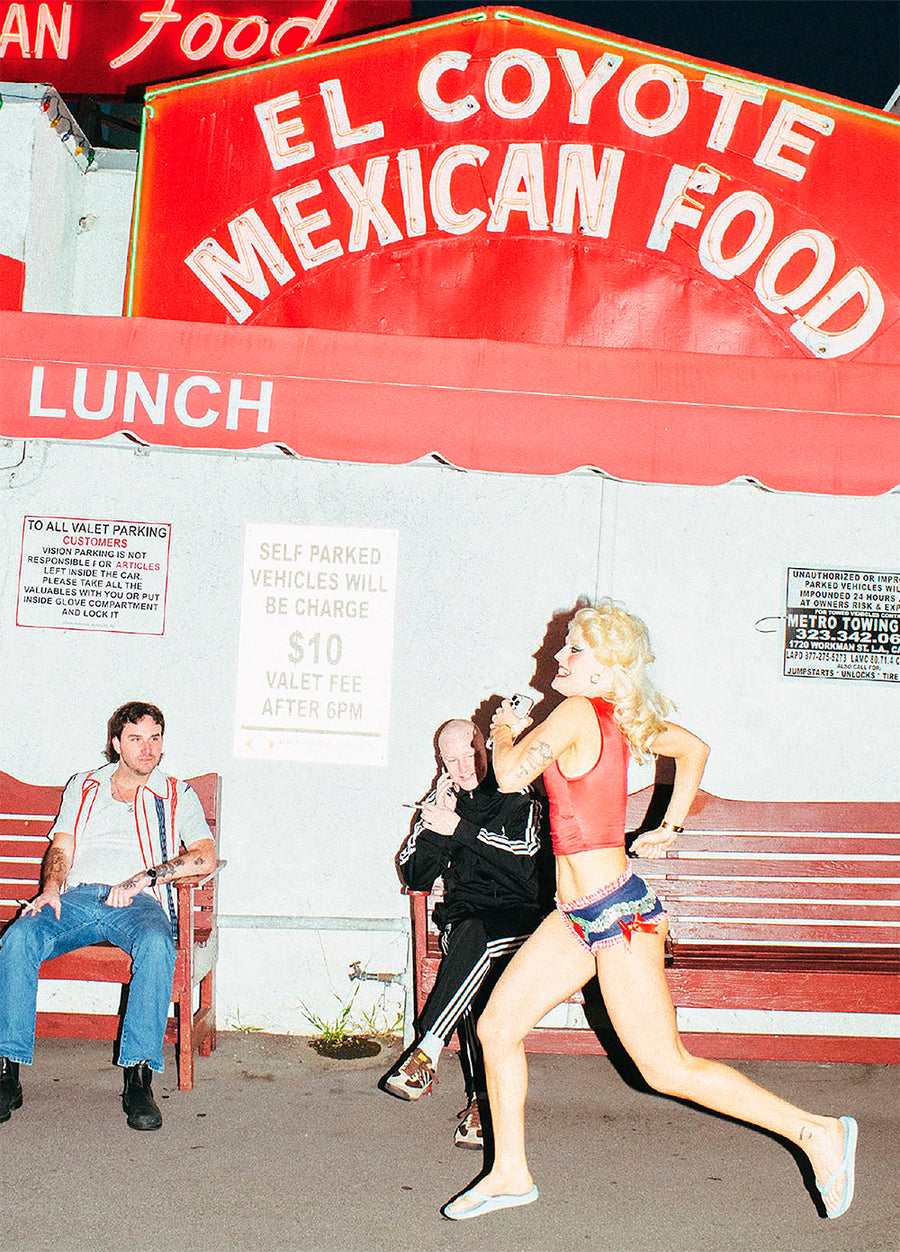 Still from Amyl and the Sniffers 'Truth or Consequence' Live Film