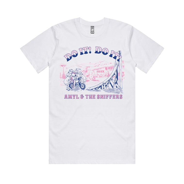Amyl and The Sniffers / Do It Do It White T-Shirt