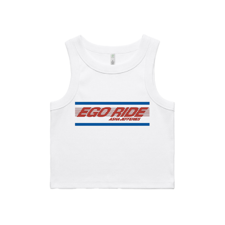 Asha Jefferies / Ego Ride White Tank