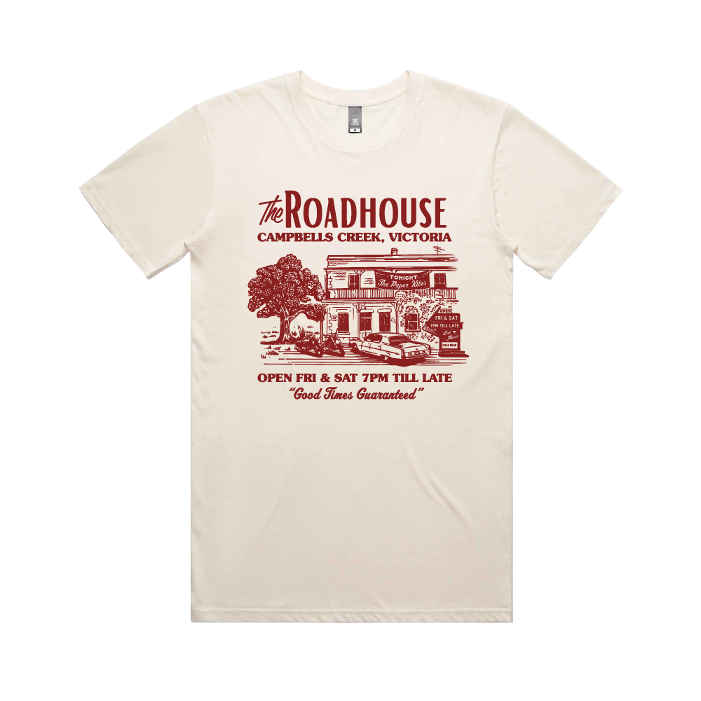 The Paper Kites / At The Roadhouse Ecru TShirt