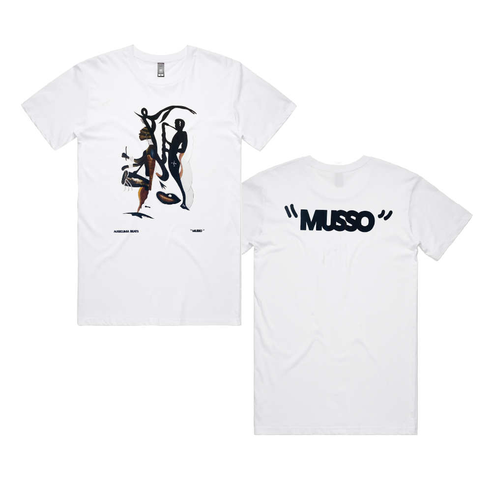 Ausecuma Beats / Musso T-Shirt Cream