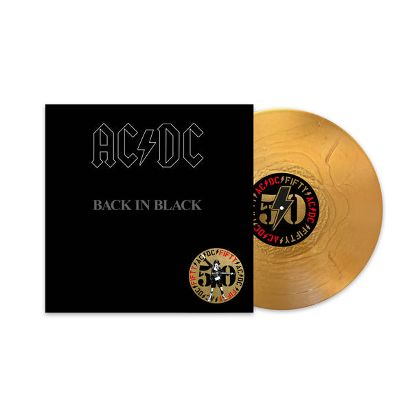 AC/DC / Back In Black LP 180g Gold Nugget Vinyl – sound-merch.com.au
