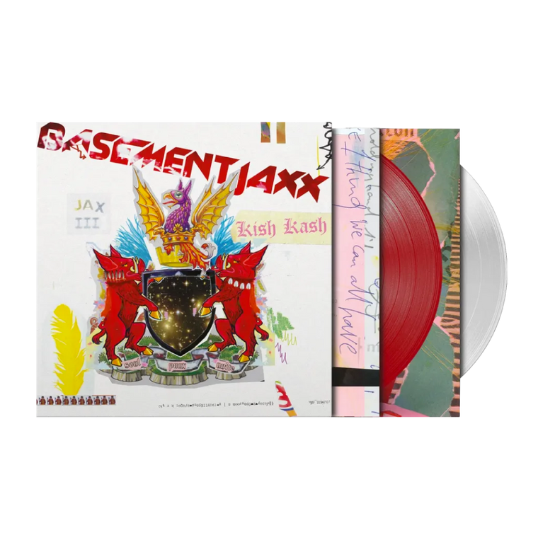 Basement Jaxx / Kish Kash 2xLP Red + White Vinyl