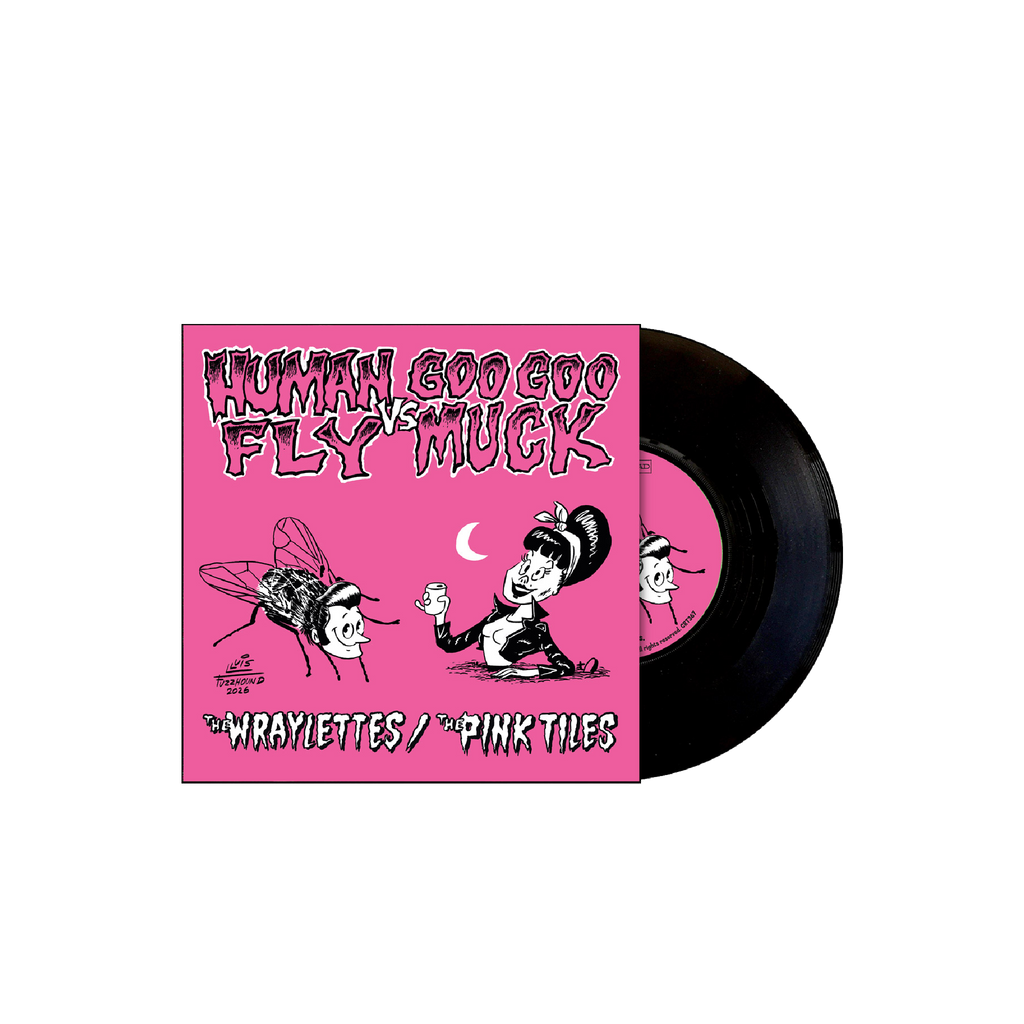 The Wraylettes & The Pink Titles / Cramps Tribute 7" Black Vinyl ***PRE-ORDER***