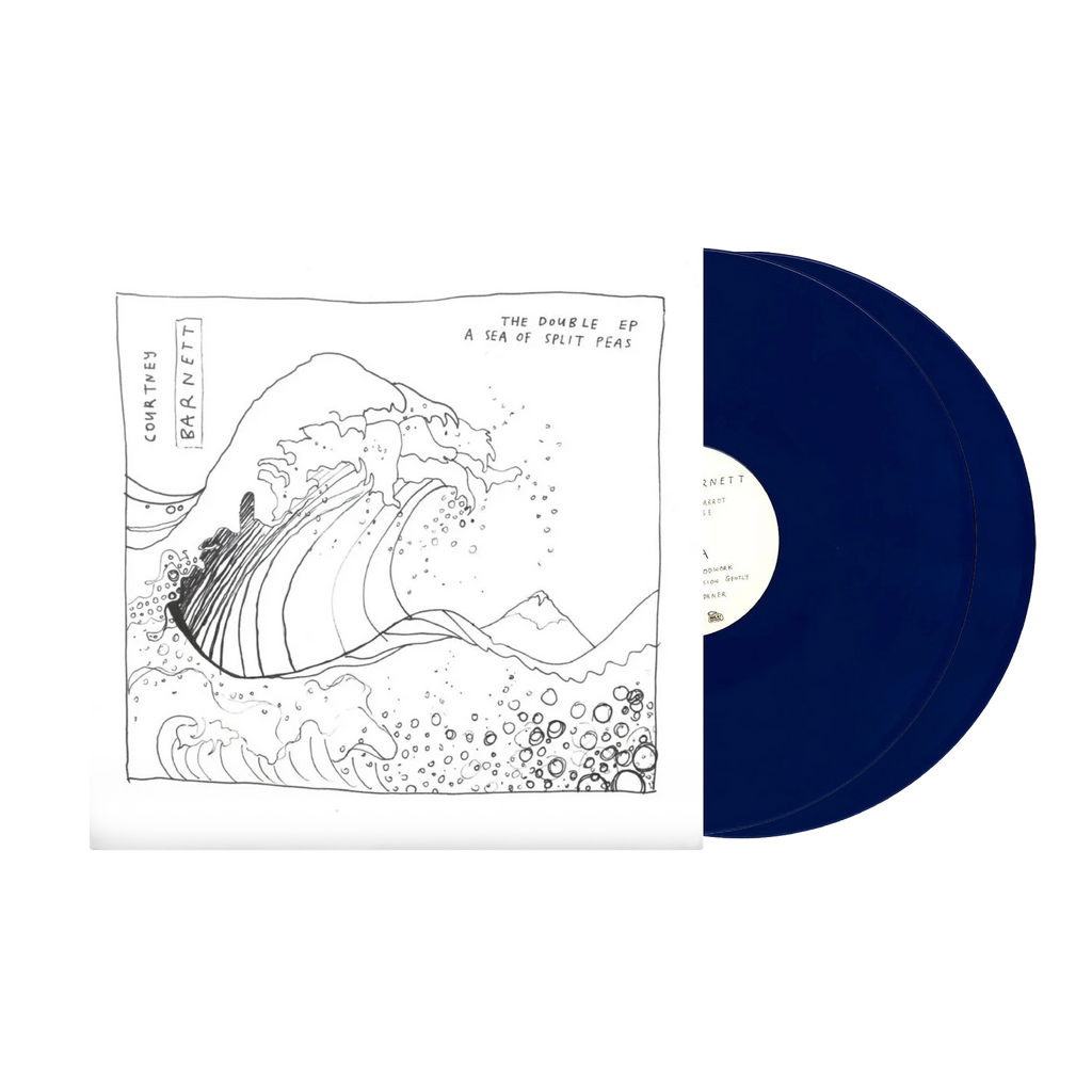 Courtney Barnett / The Double EP: A Sea Of Split Peas LP Sea Blue Vinyl