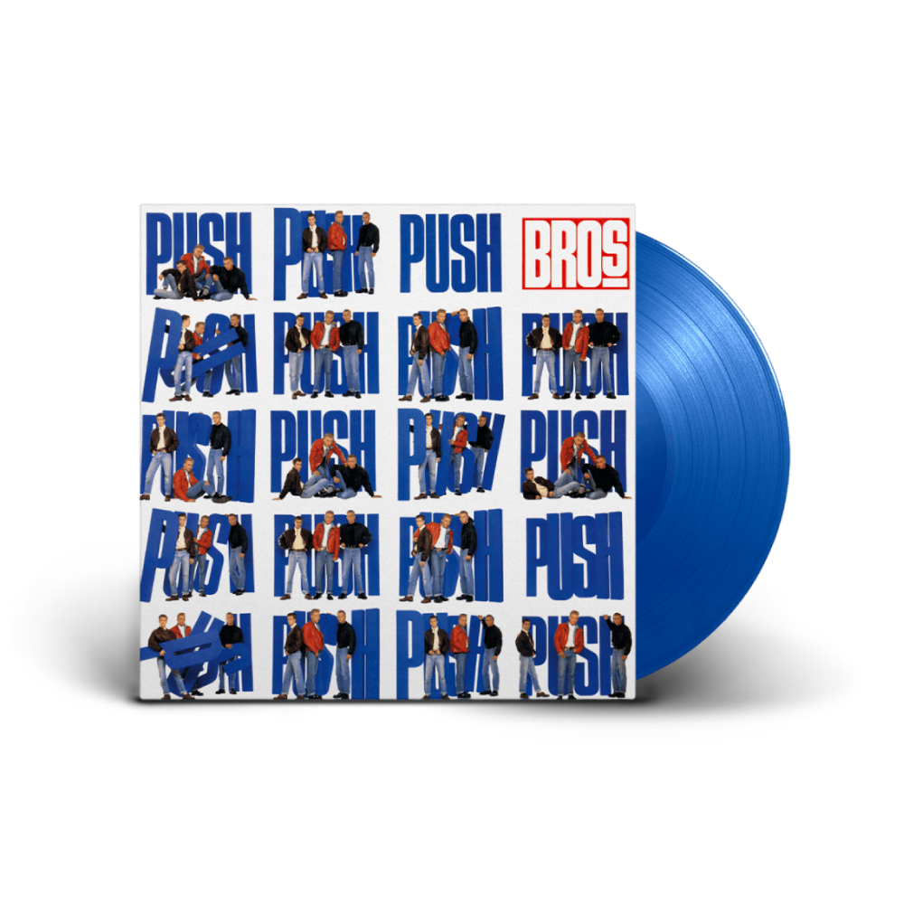 Bros / Push: 35th Anniversary Edition LP Blue Translucent Vinyl