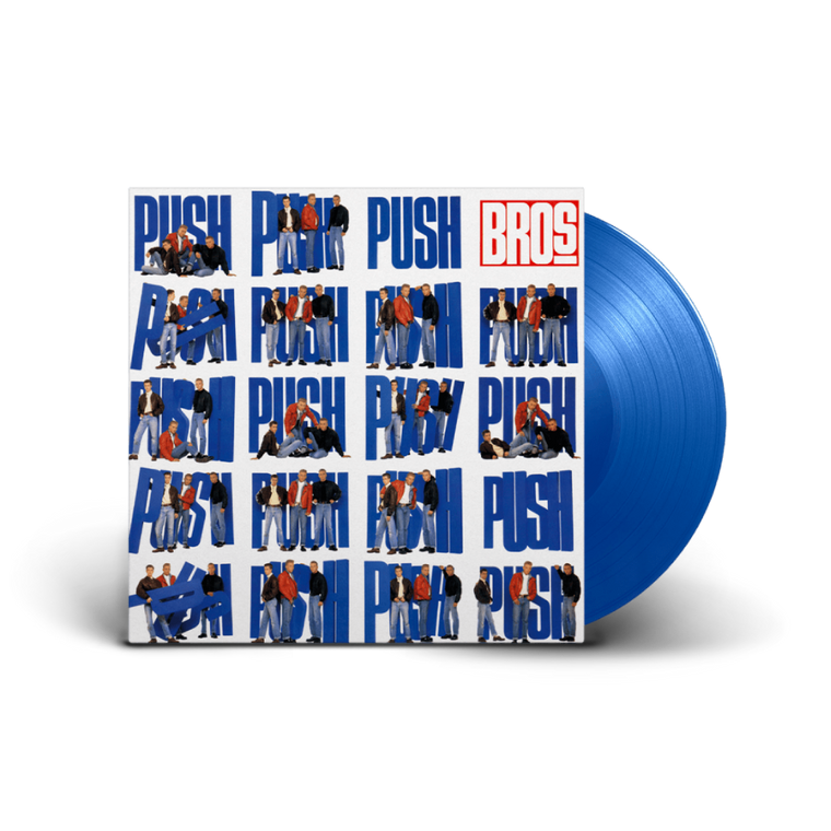 Bros / Push: 35th Anniversary Edition LP Blue Translucent Vinyl