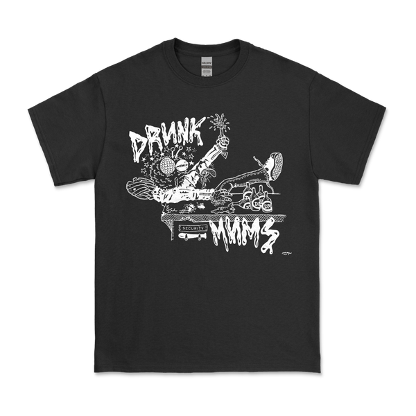 Drunk Mums / Bar Fly Black T-shirt – sound-merch.com.au