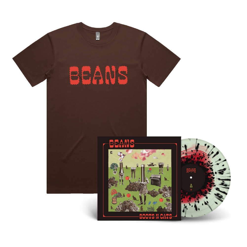 Beans / Boots N Cats LP Sound Merch Exclusive Signed Splatter Vinyl & T-Shirt Bundle ***PRE-ORDER***