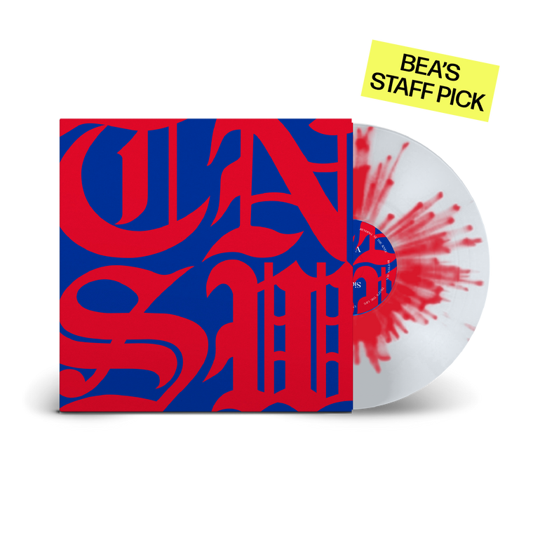TNSW LP 'Inverted Cover' Clear and Red Splatter Vinyl