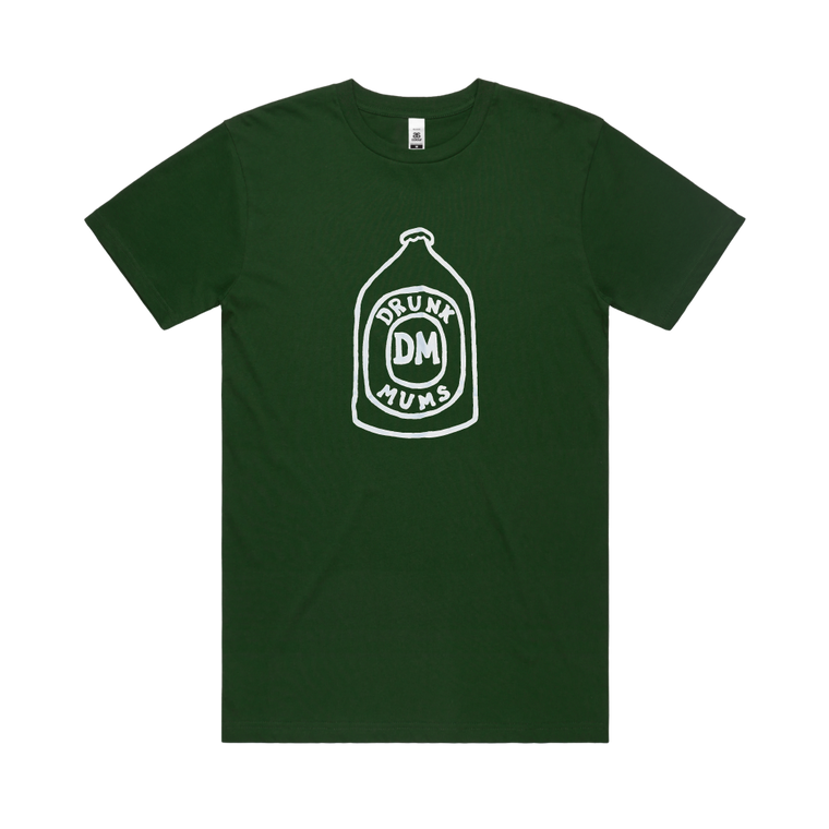 Drunk Mums / Bottle Green T-Shirt