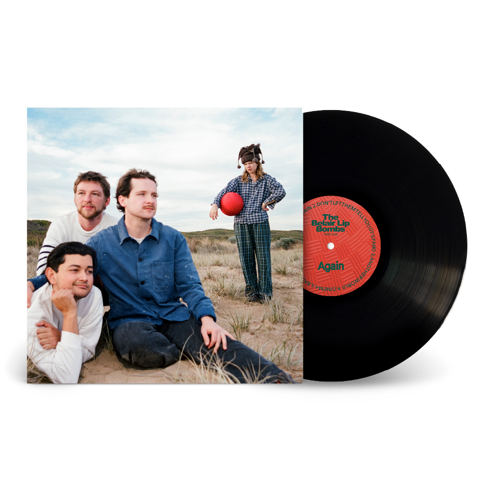 The Belair Lip Bombs / Again LP Black Vinyl