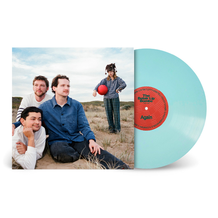 The Belair Lip Bombs / Again LP Limited Baby Blue Vinyl