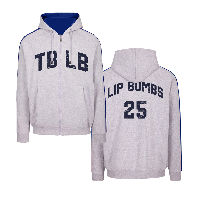 The Belair Lip Bombs / TBLB 25 Grey Hoodie