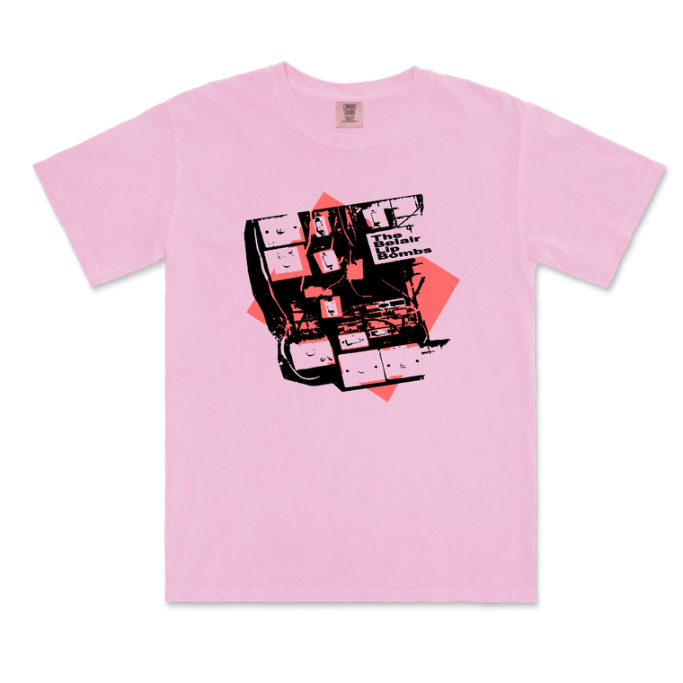The Belair Lip Bombs / Switch Pink T-Shirt