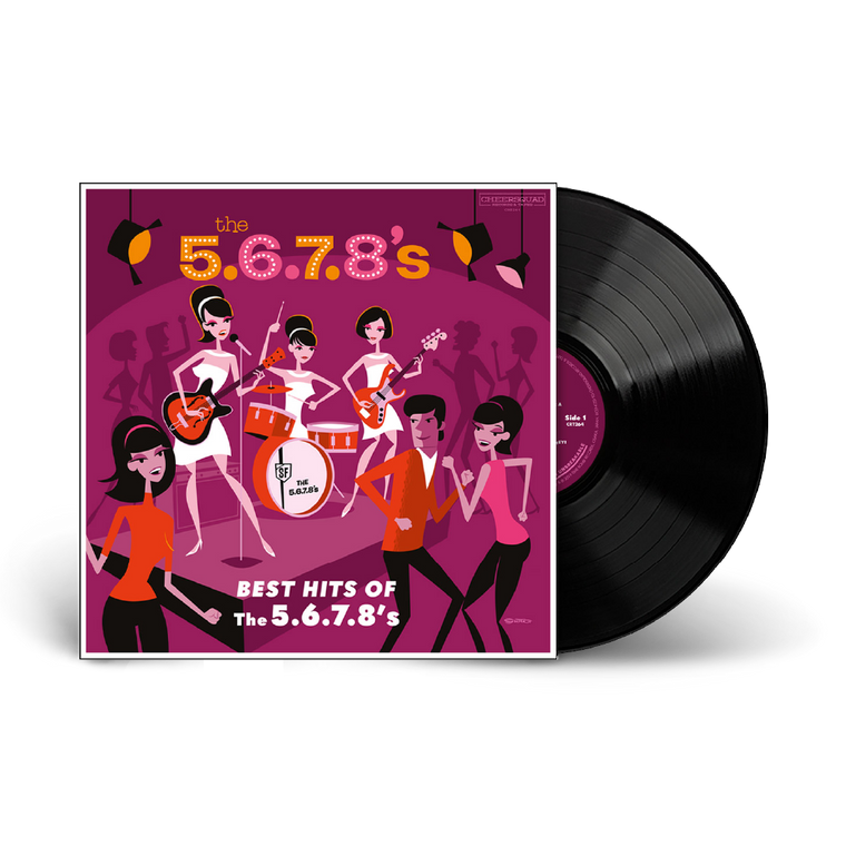 The 5.6.7.8’s / Best Hits of The 5.6.7.8's Black 12” Vinyl