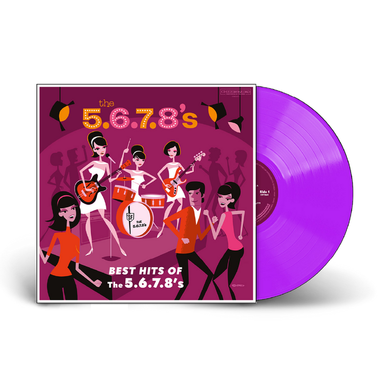 The 5.6.7.8’s / Best Hits of The 5.6.7.8’s Limited Edition Opaque Purple 12” Vinyl