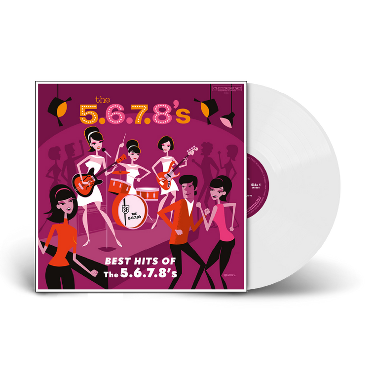 The 5.6.7.8’s / Best Hits of The 5.6.7.8’s Limited Edition Opaque White 12” Vinyl