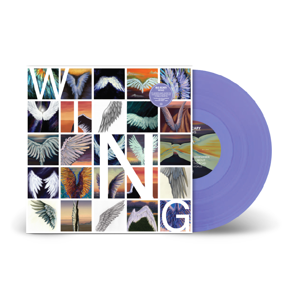 Big Scary / Wing (LP | 2024) 12" Vinyl (First Pressing, Periwinkle Purple Regrind Vinyl)