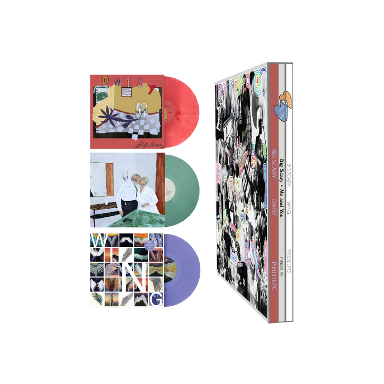 Big Scary / Wing (LP | 2024) 12" Vinyl (First Pressing, Periwinkle Purple Regrind Vinyl)