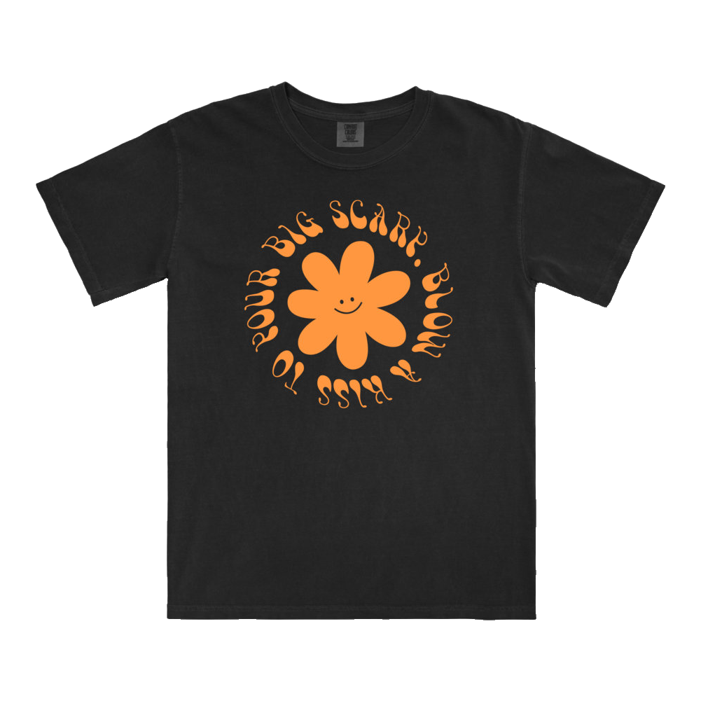 Big Scary / Blow A Kiss To Your BS - Black T-Shirt