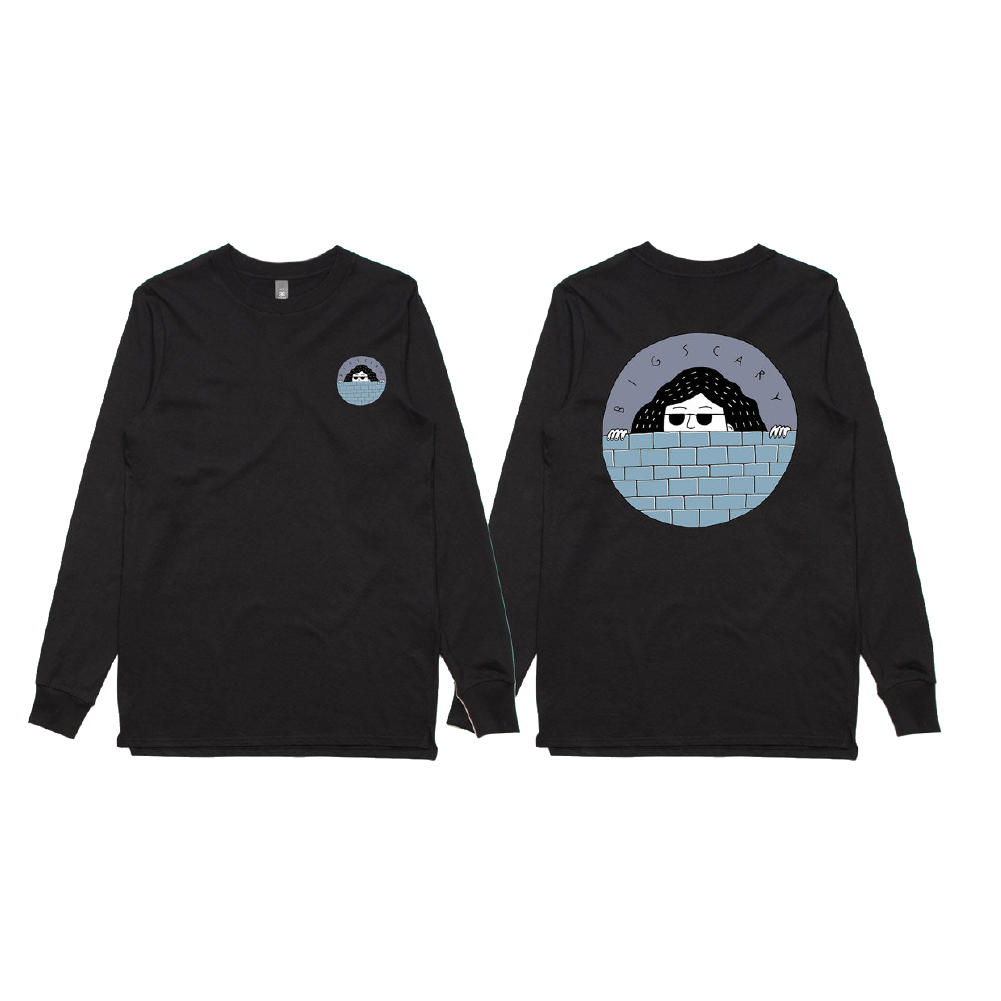 Big Scary / Peeping Tom Long Sleeved - Black