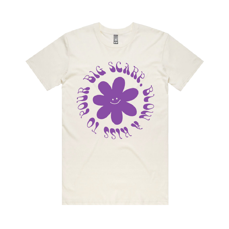 Big Scary / Blow A Kiss To Your BS - Natural T-Shirt
