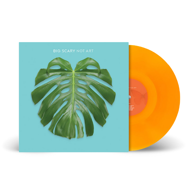 Big Scary / Not Art (LP | 2013) 12" Vinyl (Third Pressing, 10th Anniversary Transparent Orange Vinyl)