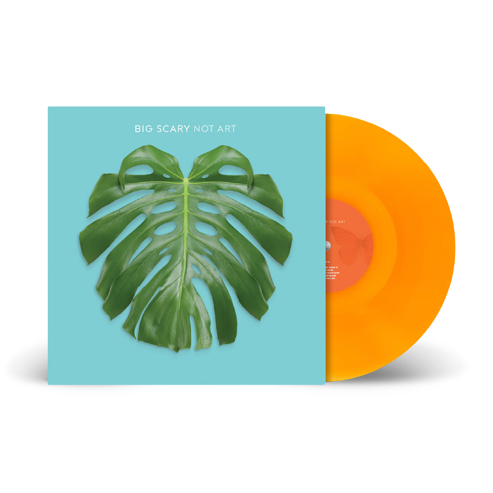 Big Scary / Not Art (LP | 2013) 12" Vinyl (Third Pressing, 10th Anniversary Transparent Orange Vinyl)