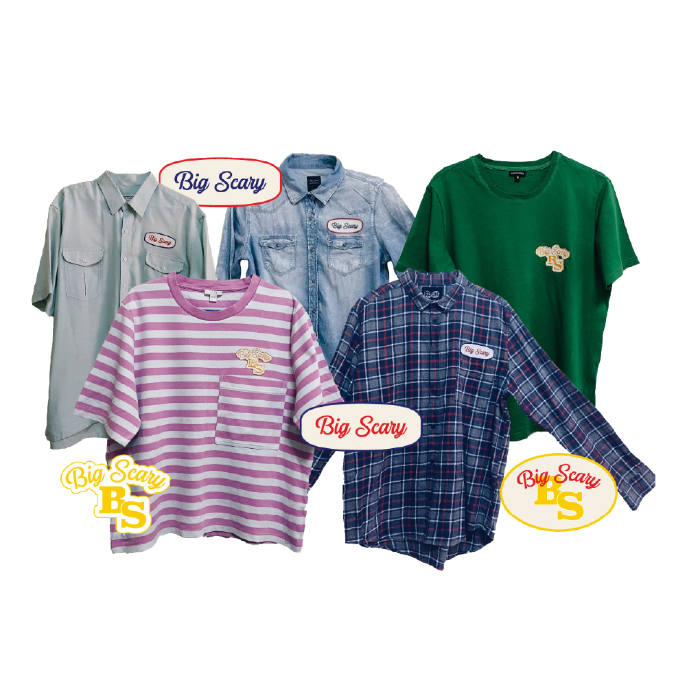 Big Scary / Upcycled Op Shop Top