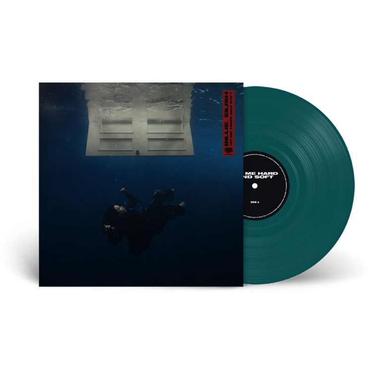 Billie Eilish / HIT ME HARD AND SOFT LP Sea Blue Vinyl