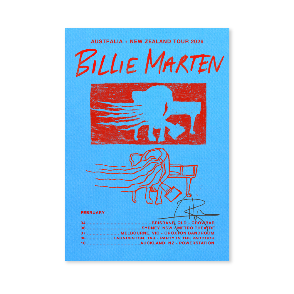 Billie Marten / 2026 Tour Signed Poster