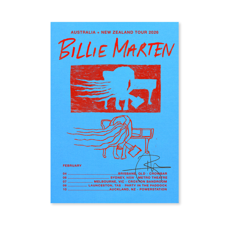 Billie Marten / 2026 Tour Signed Poster