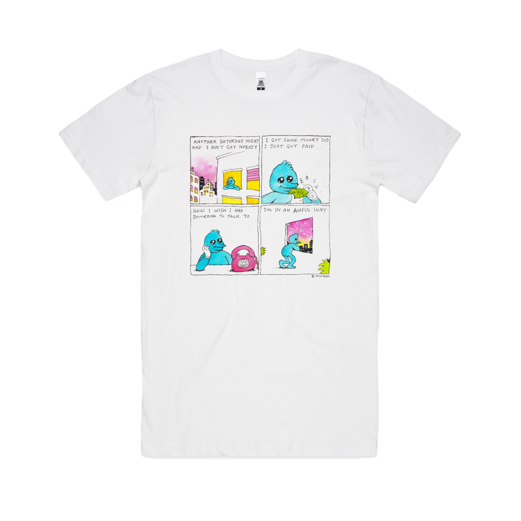 I Just Got Paid / White T-Shirt