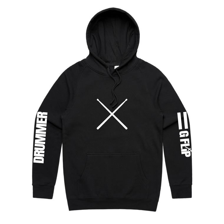 G Flip / DRUMMER Black Hoodie